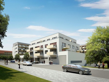 Polyfunkční objekt Wilson z pohledu ulice Lerchova